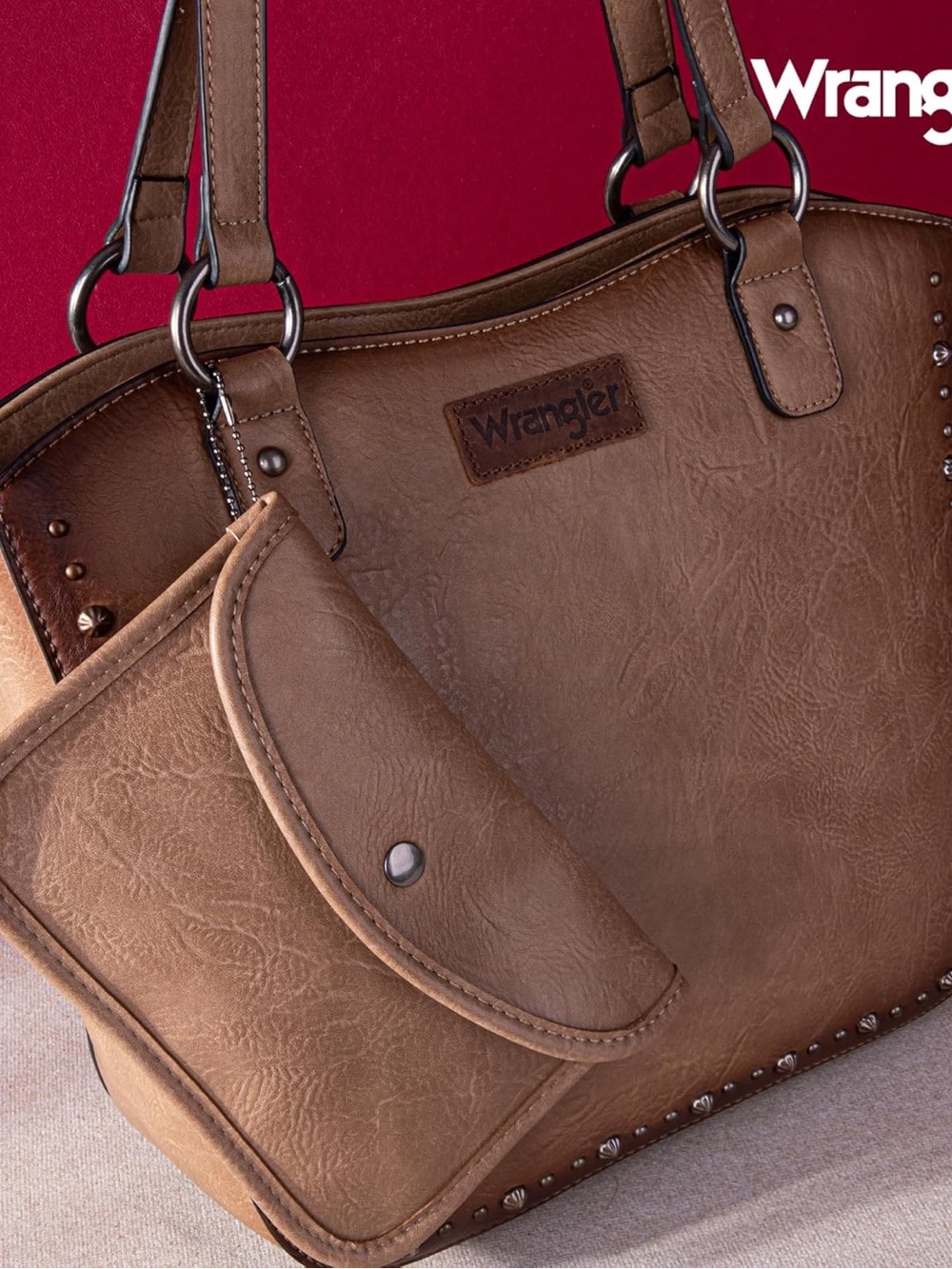 Wrangler "W" Stitch Tote Bag - Picture 8 of 10